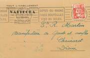 84 Vaucluse / CPA FRANCE 84 "Avignon" / HABILLEMENT / CARTE PUBLICITAIRE