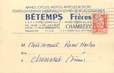 / CPA FRANCE 73 "Chambéry, Bétemps Frères" / ARMES / CYCLES / MOTOS / CARTE PUBLICITAIRE