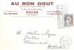 / CPSM FRANCE 17 "Royan, au bon goût" / CARTE PUBLICITAIRE