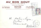 17 Charente Maritime / CPSM FRANCE 17 "Royan, au bon goût" / CARTE PUBLICITAIRE