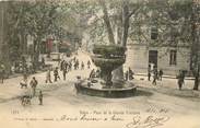 13 Bouch Du Rhone CPA FRANCE 13 "Salon, place de la grande fontaine"