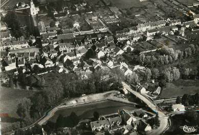 / CPSM FRANCE 18 "Jouet sur l'Aubois, vue générale aérienne"