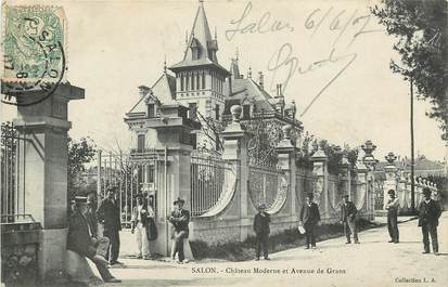 CPA FRANCE 13 "Salon, chateau moderne"