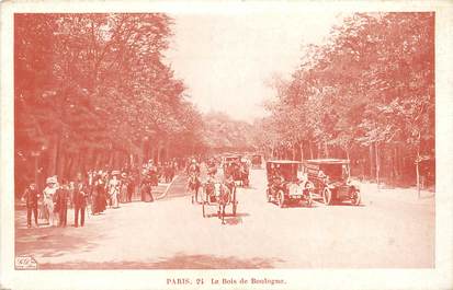  CPA FRANCE  75012 "Paris, Bois de Boulogne" / PUBLICITÉ BANNIER 