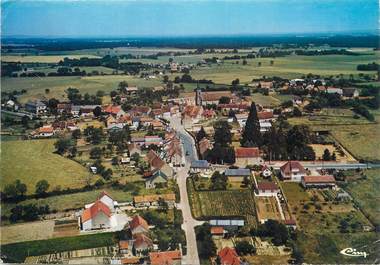 / CPSM FRANCE 18 "Jussy le Chaudrier, vue générale aérienne"