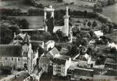 18 Cher / CPSM FRANCE 18 "Mehun sur Yèvre, l'église et le château"