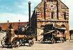 / CPSM FRANCE 18 "Nérondes, concours agricole" / LOCOMOBILE