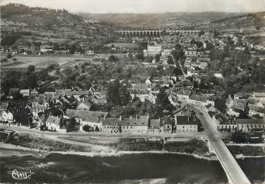 / CPSM FRANCE 18 "Saint Thibault, Saint Satur, vue panoramique aérienne"