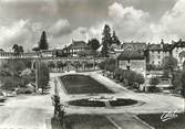 19 Correze / CPSM FRANCE 19 "Egletons, les jardins devant la salle de fête"