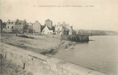 CPA FRANCE 14 "Arromanches Les Bains, la cale"