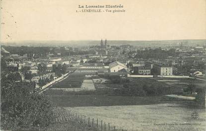 CPA FRANCE 54 "Lunéville,  vue générale"