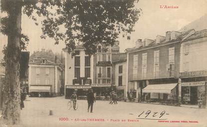 CPA FRANCE 09 "Ax Les Thermes, place du Breilh"