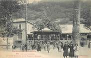 09 Ariege CPA FRANCE 09 "Ax Les Thermes, le casino municipal et le kiosque à musique"