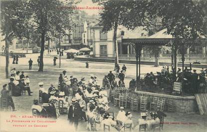 CPA FRANCE 09 "Ax Les Thermes, la promenade du Couloubret"