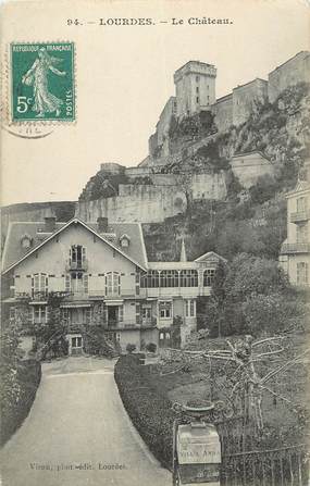 CPA FRANCE 65 "Lourdes, le chateau"