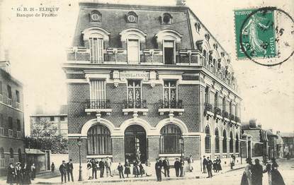 CPA FRANCE 76 "Elbeuf, banque de France / BDF