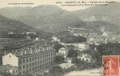 CPA FRANCE 06 "Sospel, les casernes et le fort du Barbonnet"