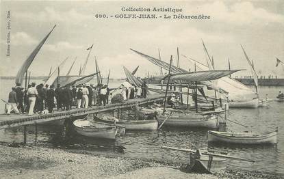 CPA FRANCE 06 "Golfe Juan, le débarcadère"