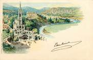 65 Haute PyrÉnÉe CPA FRANCE 65 "Lourdes, la basilique"