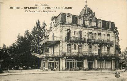 CPA FRANCE 65 "Lourdes, Splendid Hotel"