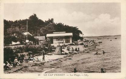 CPA FRANCE 33 "Cap Ferret, la plage"