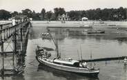 33 Gironde CPSM FRANCE 33 "Cap Ferret, le ponton et la plage"