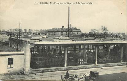 CPA FRANCE 33 "Bordeaux, panorama du quartier de la Caserne Niel"