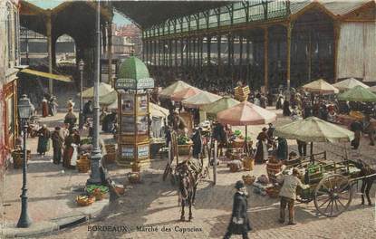 CPA FRANCE 33 "Bordeaux, marché des Capucins"