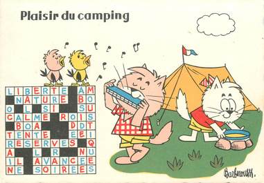 CPSM ILLUSTRATEUR BARBEROUSSE "Plaisir du Camping"