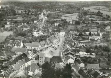 CPSM FRANCE 19 "Lubersac, vue générale aérienne"