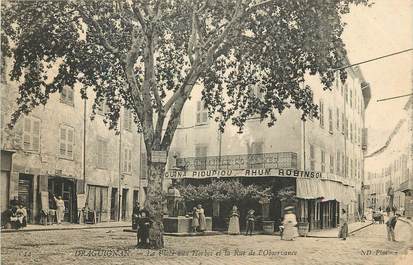 CPA FRANCE 83 "Draguignan, Place aux Herbes"