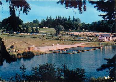 CPSM FRANCE 19 "Meymac, piscine et camping de la Garenne"