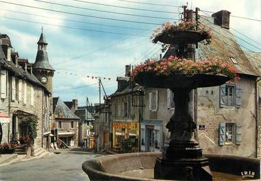 CPSM FRANCE 19 "Meymac, la fontaine monumentale"