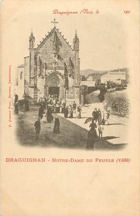 CPA FRANCE 83 "Draguignan, Notre Dame du Peuple"