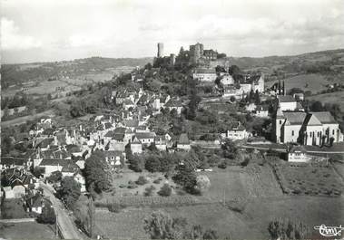 CPSM FRANCE 19 "Turenne, vue générale aérienne"