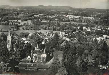 CPSM FRANCE 19 "Seilhac, vue panoramique aérienne sur le château et le village"
