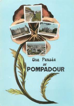 CPSM FRANCE 19 "Une pensée de Pompadour"