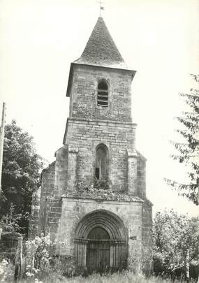 CPSM FRANCE 19 " Saint Merd Les Oussinnes, l"église"