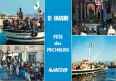 20 Corse CPSM FRANCE 20 "Corse, Ajaccio, Saint Erasme, fête des pêcheurs"