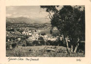 CPSM FRANCE 20 "Corse, Ajaccio, vue générale"