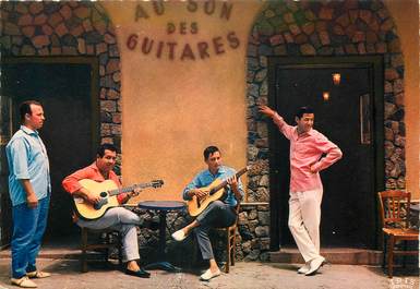 / CPSM FRANCE 20 "Corse, Ajaccio, au son des guitares, Antoine Bonelli et ses chanteurs"