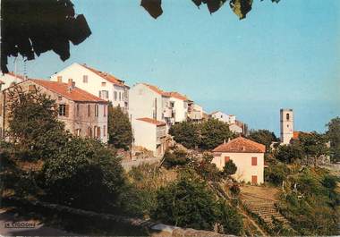 / CPSM FRANCE 20 "Corse, Antisanti, entrée du village"
