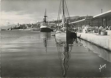 / CPSM FRANCE 20 "Corse, Bastia, le port de Commerce"