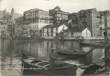 / CPSM FRANCE 20 "Corse, Bastia,  le vieux port"