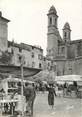 20 Corse / CPSM FRANCE 20 "Corse, Bastia, le marché et l'église Saint Jean "