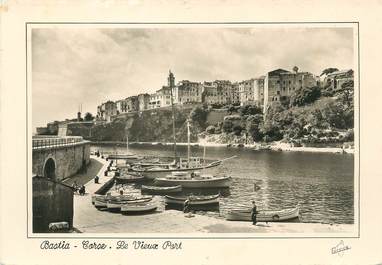 / CPSM FRANCE 20  "Corse, Bastia, le vieux port "