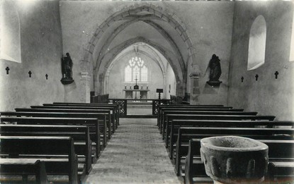 / CPSM FRANCE 01 "Passin en Valromey, intérieur de l'église"