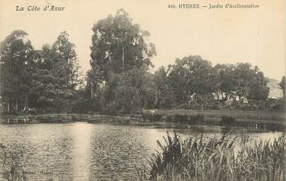 / CPA FRANCE 83 "Hyères, jardin d'acclimatation"