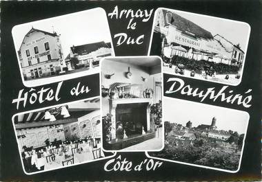 / CPSM FRANCE 21 "Arnay Le Duc, hôtel du Dauphiné"