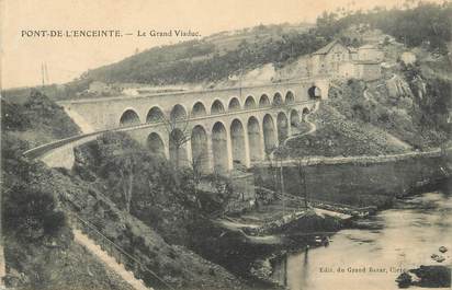 / CPA FRANCE 43 "Pont de l'Enceinte, le grand viaduc"